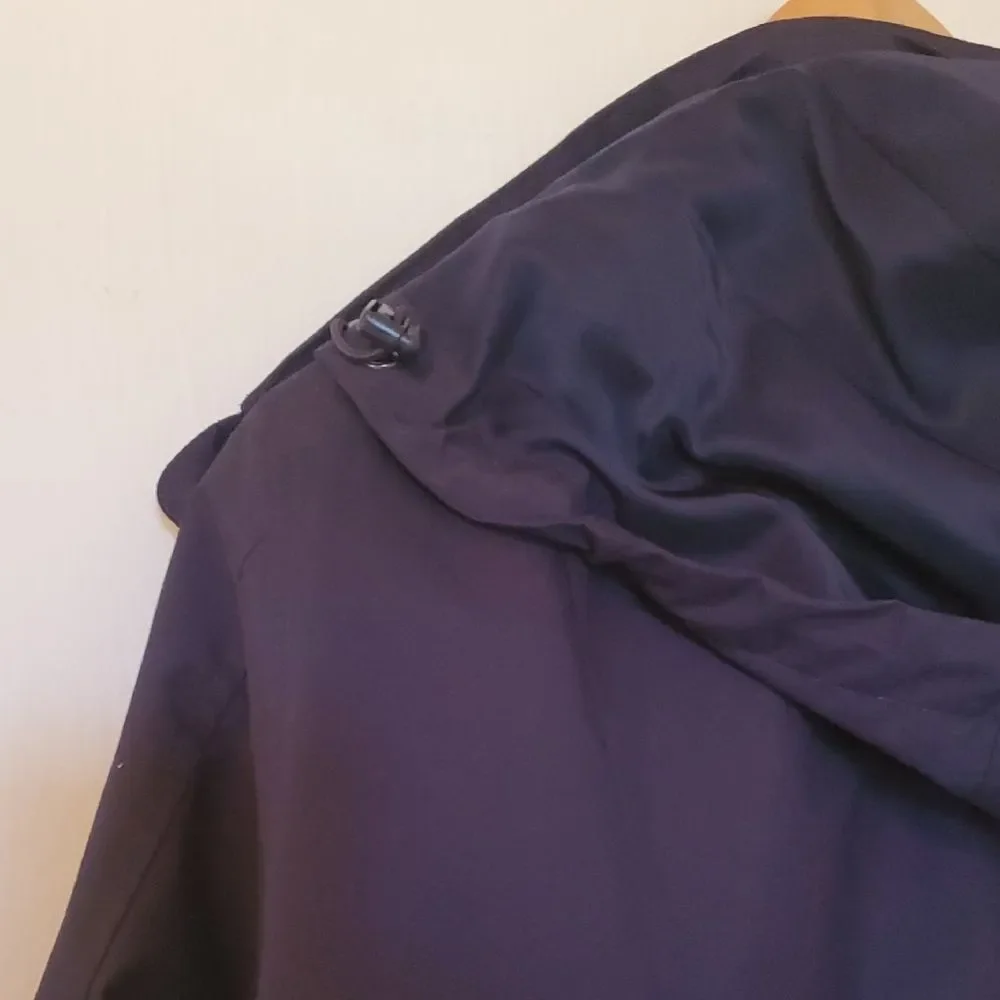 Lands' End American Airlines Women's Navy Blue 2 in 1 Full Zip Primaloft Coat S